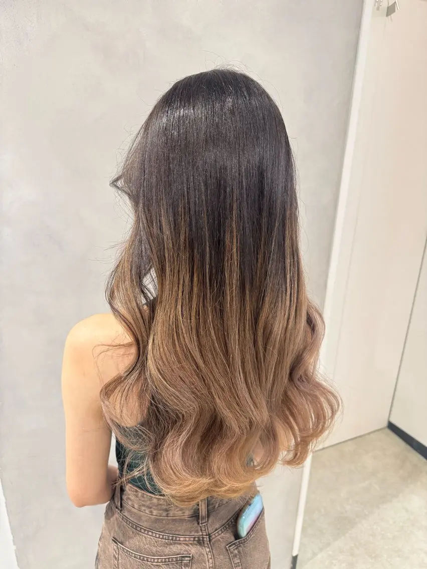 カラー ヘアカラー トリートメント 透明感カラー✨艶髪 制作🌱山根あゆみのヘアスタイル
