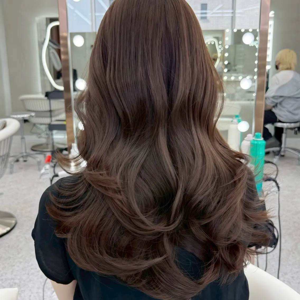 ロング カラー カット ヘアカラー レイヤー🍀ボブ 浦和🍓YUIのヘアスタイル