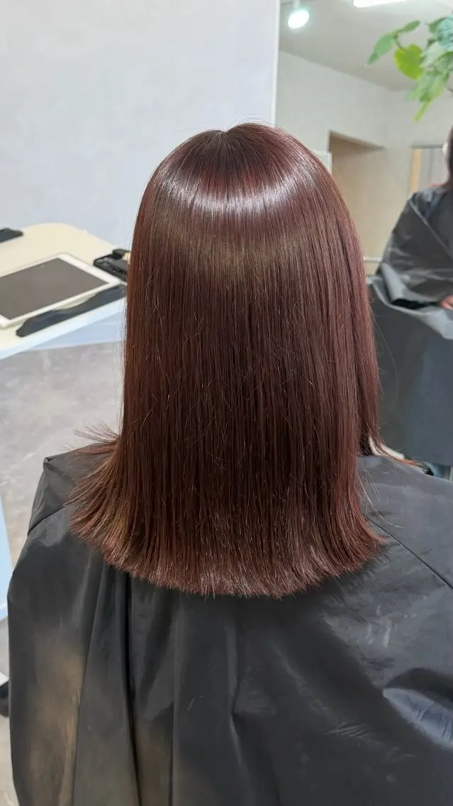 ミディアム カラー トリートメント nito misakiのヘアスタイル