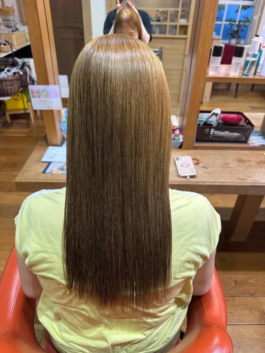 ロング 鈴木 杏のヘアスタイル