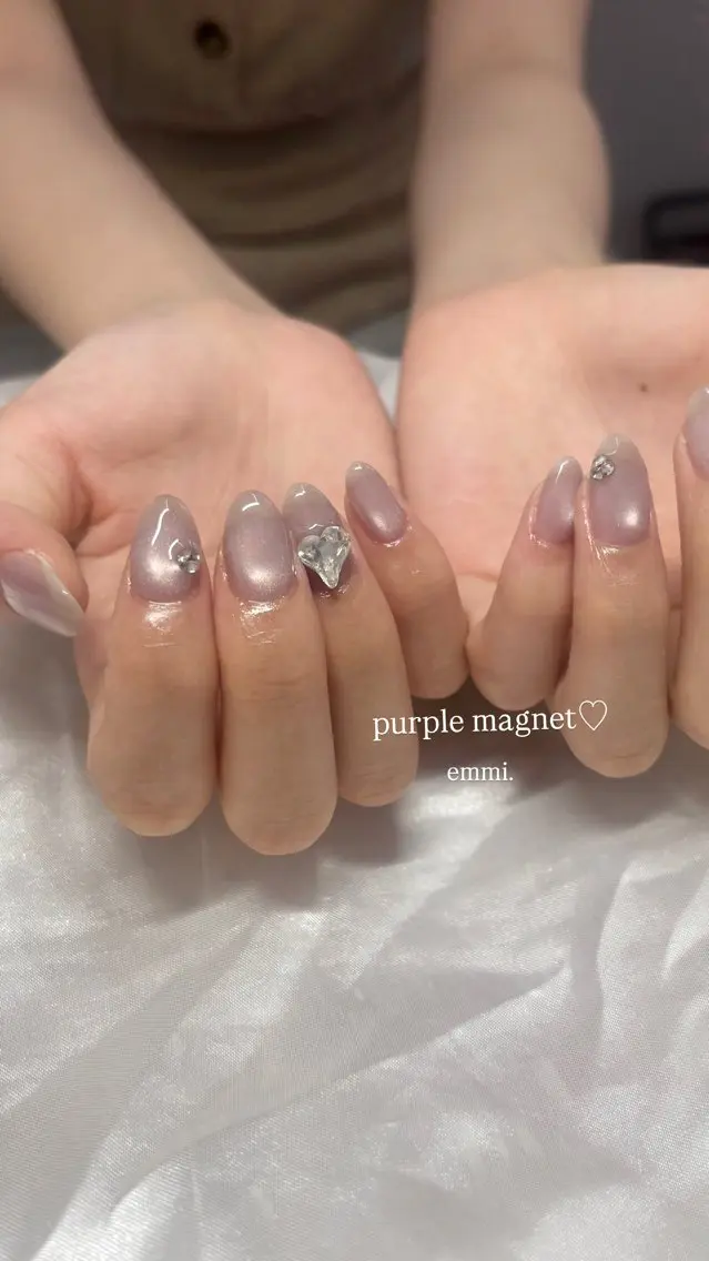 ネイル チークネイル フットネイル フレンチネイル ガーリー 氷ネイル・うるうるネイル ハンドネイル emmi nailのネイルデザイン