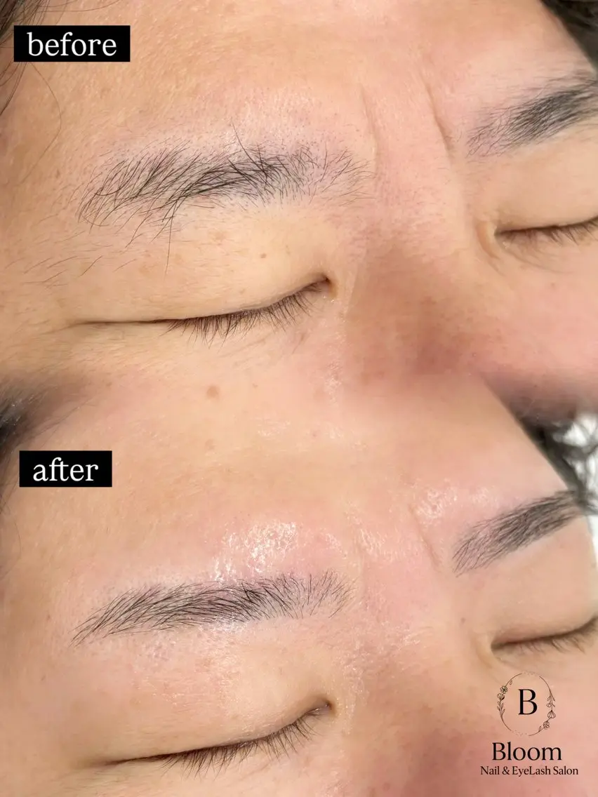 メンズ アイブロウ メンズアイブロウ Bloom eyelash 三好のマツエク・マツパデザイン