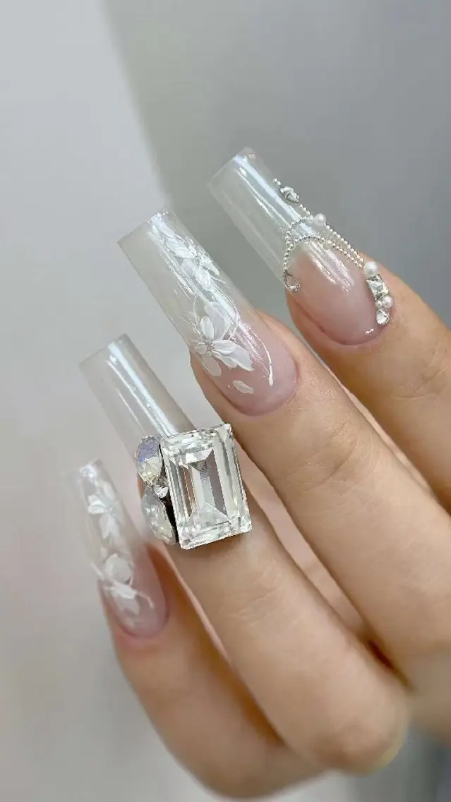 💥チップ長さ出し 120min持ち込みデザインやり放題💅¥11800の写真