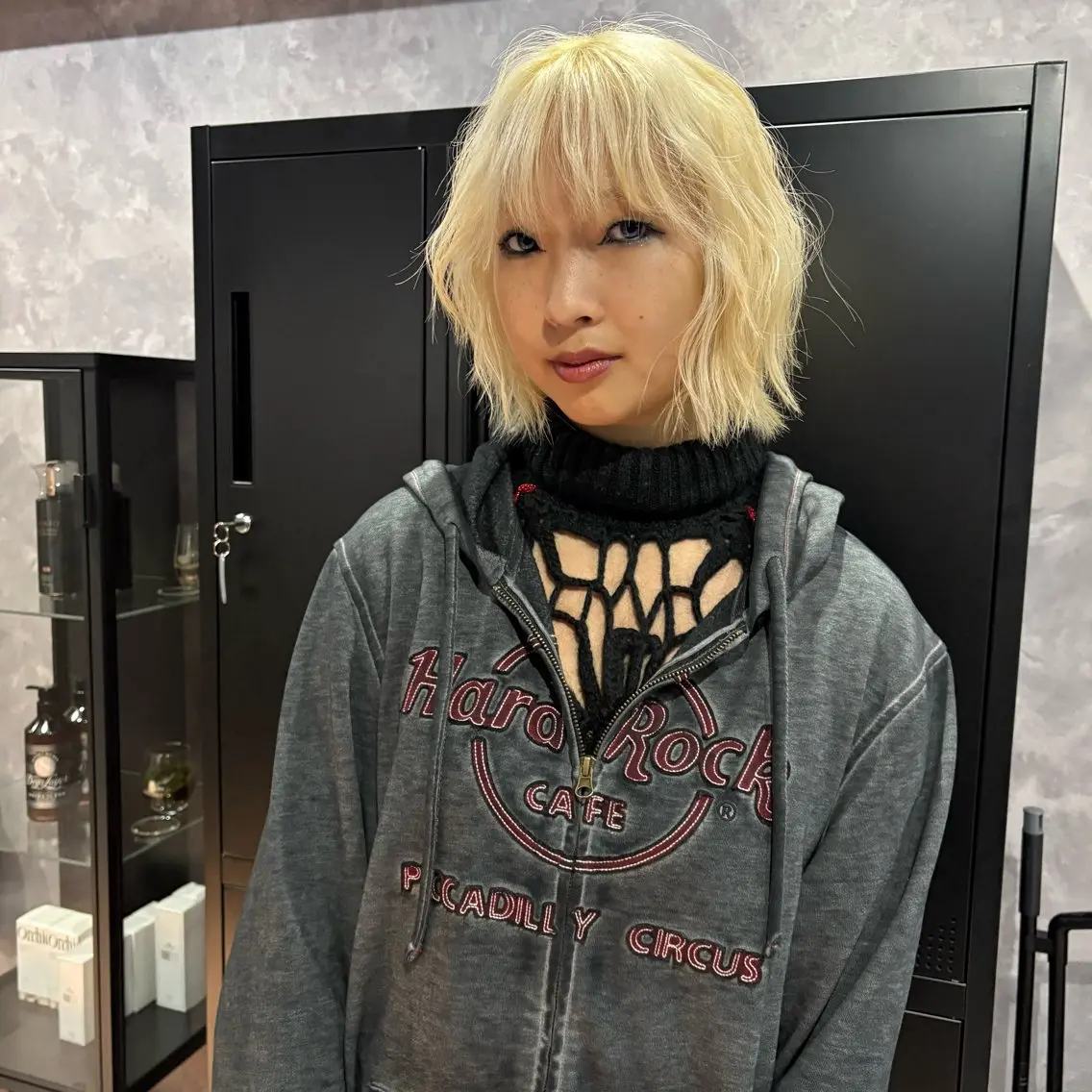 ショート カラー ヘアカラー nameless miichiのヘアスタイル