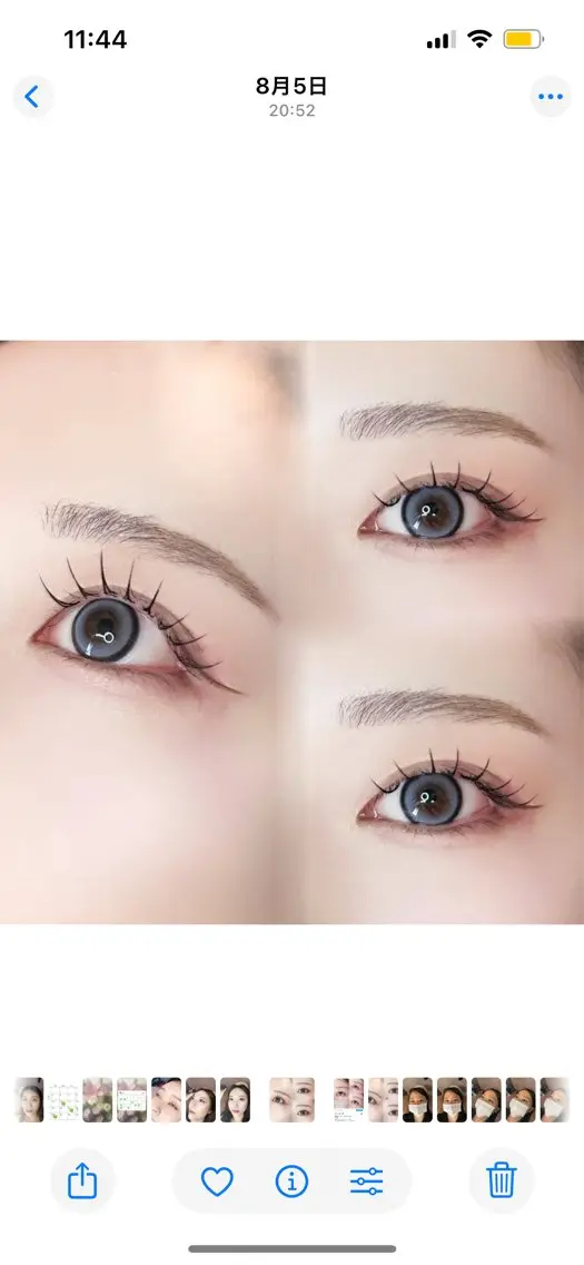 マツエク・マツパ 。ꕤ°₊sakura 束感まつ毛⊹𓈒✿のマツエク・マツパデザイン