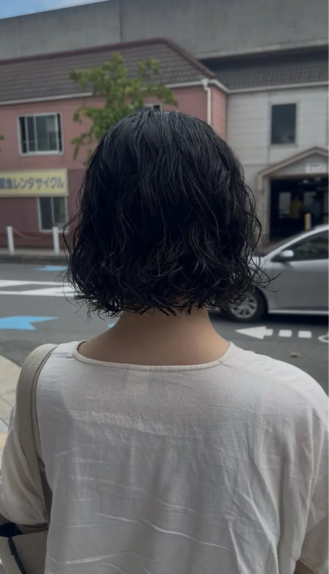 パーマ ボブ スパイラルパーマ TIDEHAIR masatakaのヘアスタイル
