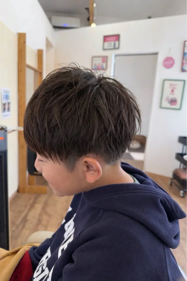 ショート カット ヘッドスパ 艶髪カラー/髪質改善 細貝 舞利のヘアスタイル