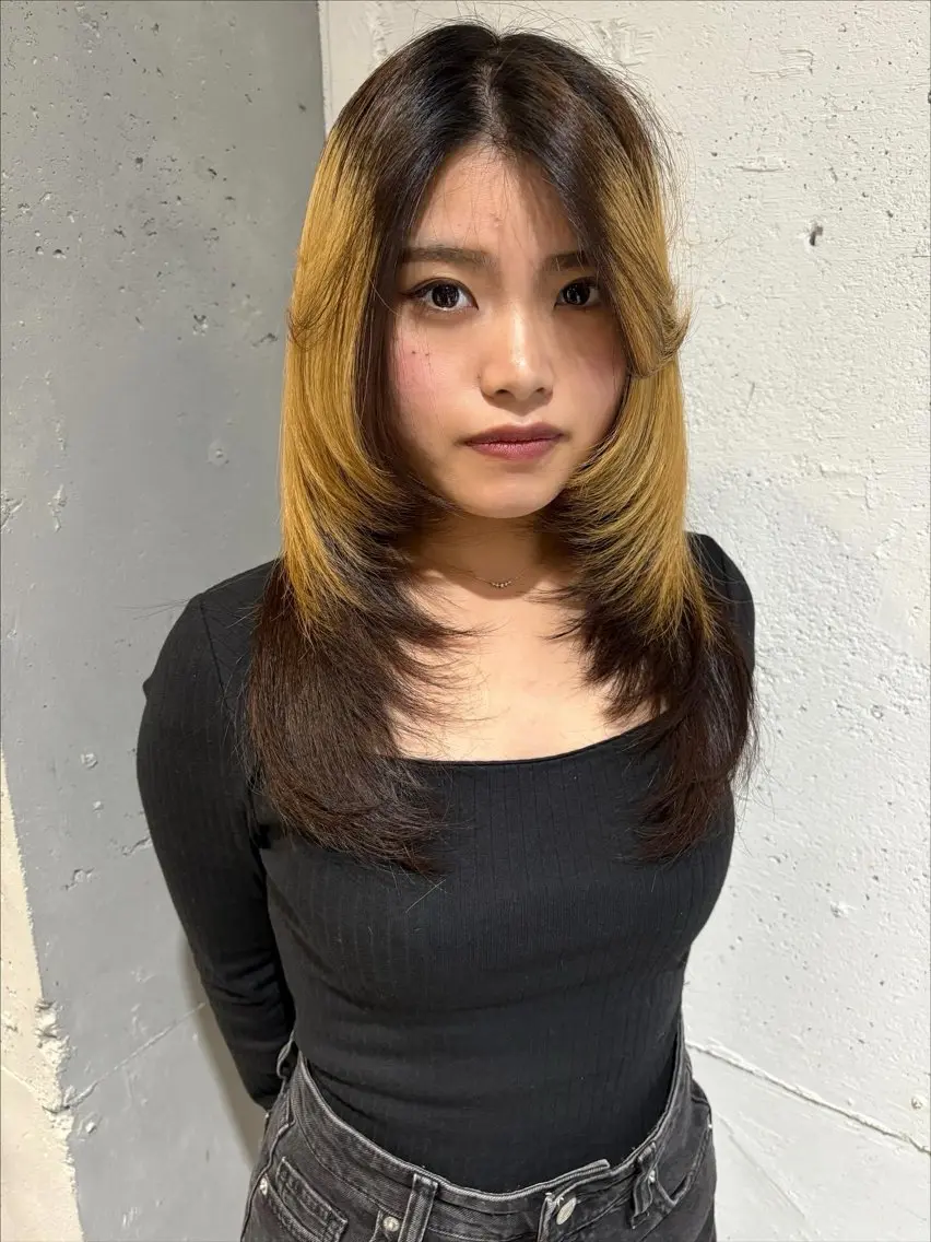ロング Juna✂️ レイヤー / ボブのヘアスタイル