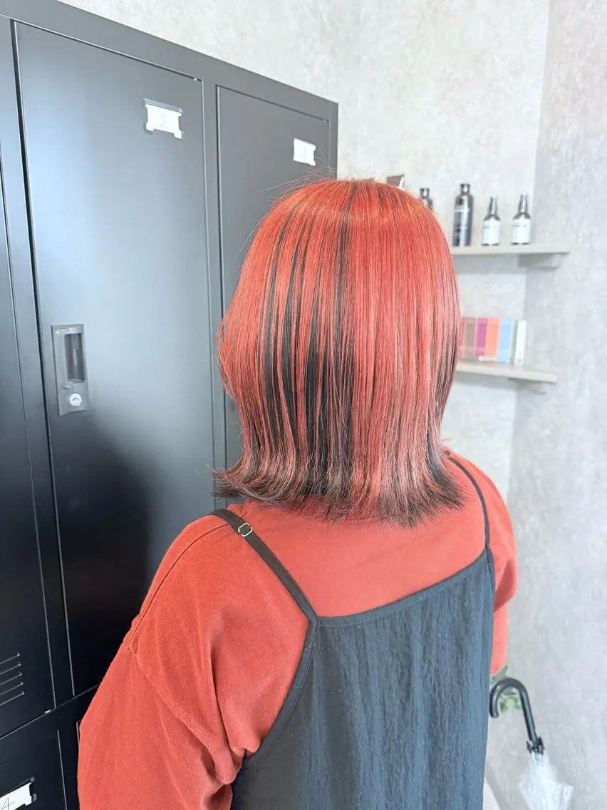 ショート カラー 🌺ハイトーン🌺 矢葺 なぎさ🌺🌺のヘアスタイル