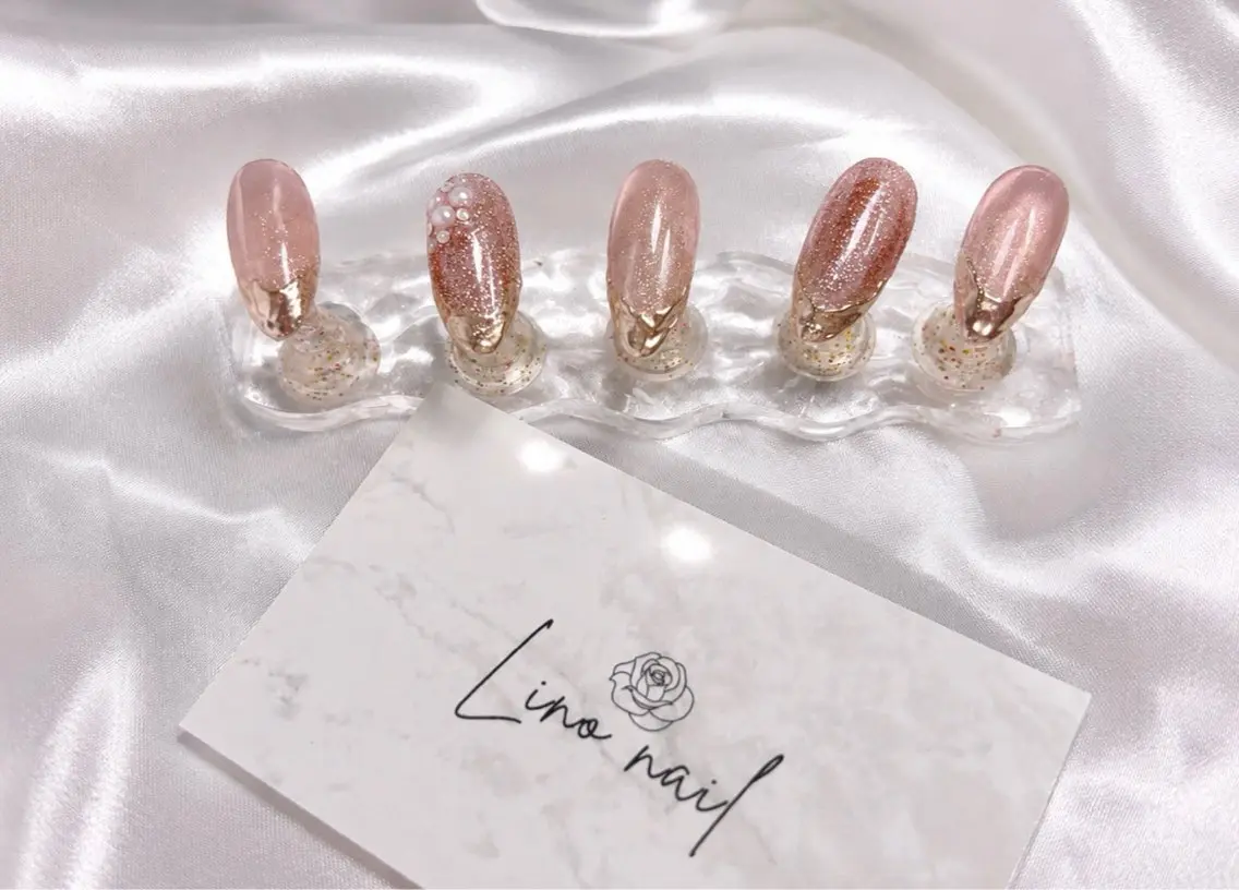 ネイル フラッシュネイル フレンチネイル Lino nailのネイルデザイン