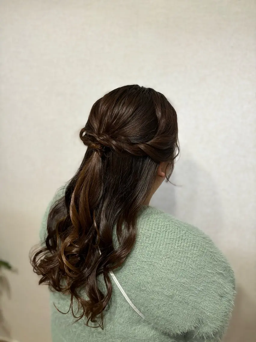 ヘアアレンジ ヘアセット hair salon【クラン】のヘアスタイル