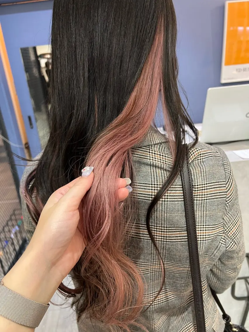 ロング ヘアカラー トリートメント yuuna. 🪽のヘアスタイル