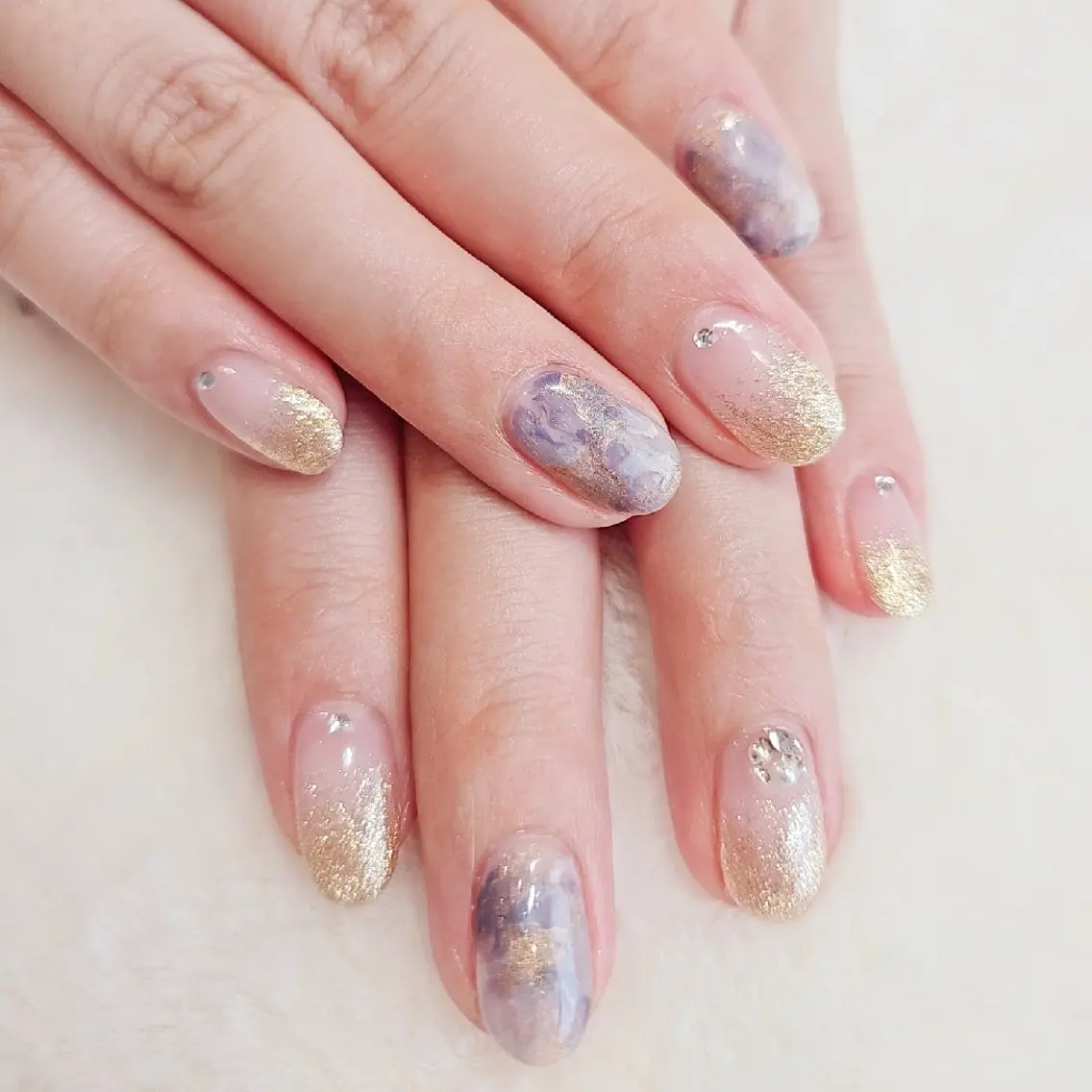 ネイル 手描きアート&推し活 🌟Wisteriaのネイルデザイン