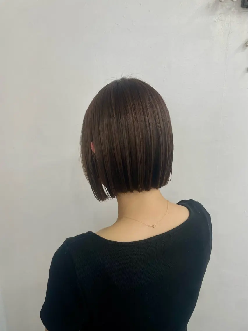カラー ベージュカラー ブラウンカラー SFIDA みつえのヘアスタイル