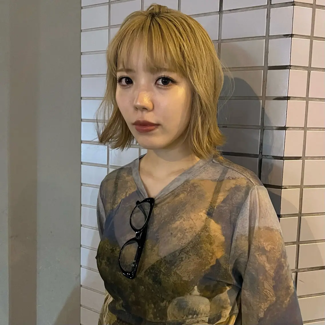 ショート カラー ヘアカラー SIKI ゆうのヘアスタイル