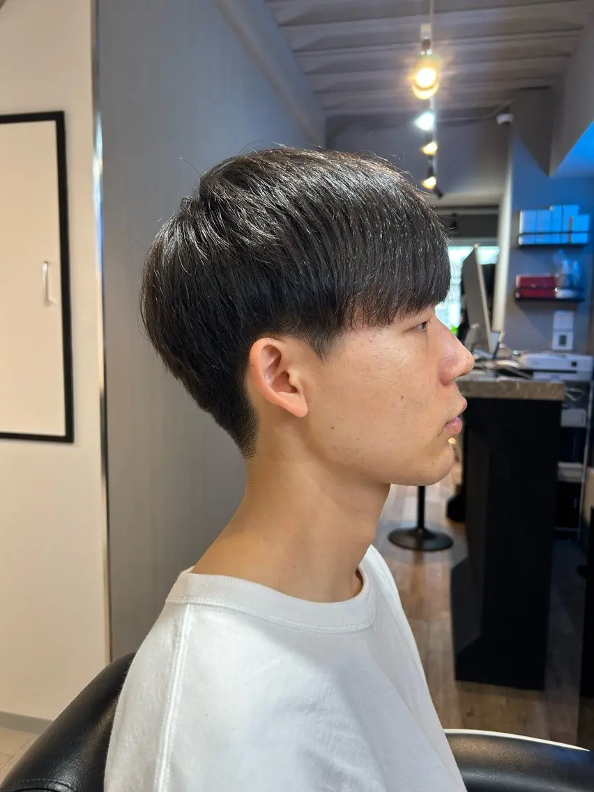 【ポイント縮毛】✨メンズカット+顔周り縮毛矯正✨の写真