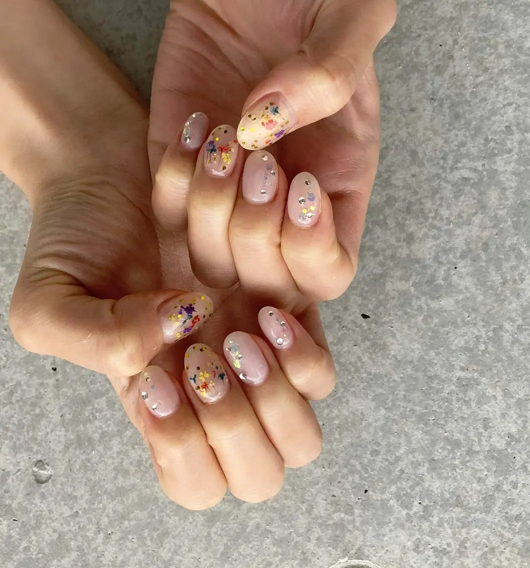 ネイル アートネイル ジェルネイル マグネットネイル ミラーネイル 持ち込み ハンドネイル nail salon Soeurのネイルデザイン