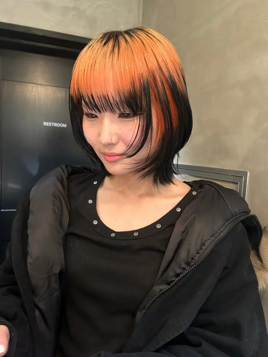 ミディアム カラー ヘアカラー トリートメント デザイン/アレンジ ❤︎イシイレイのヘアスタイル