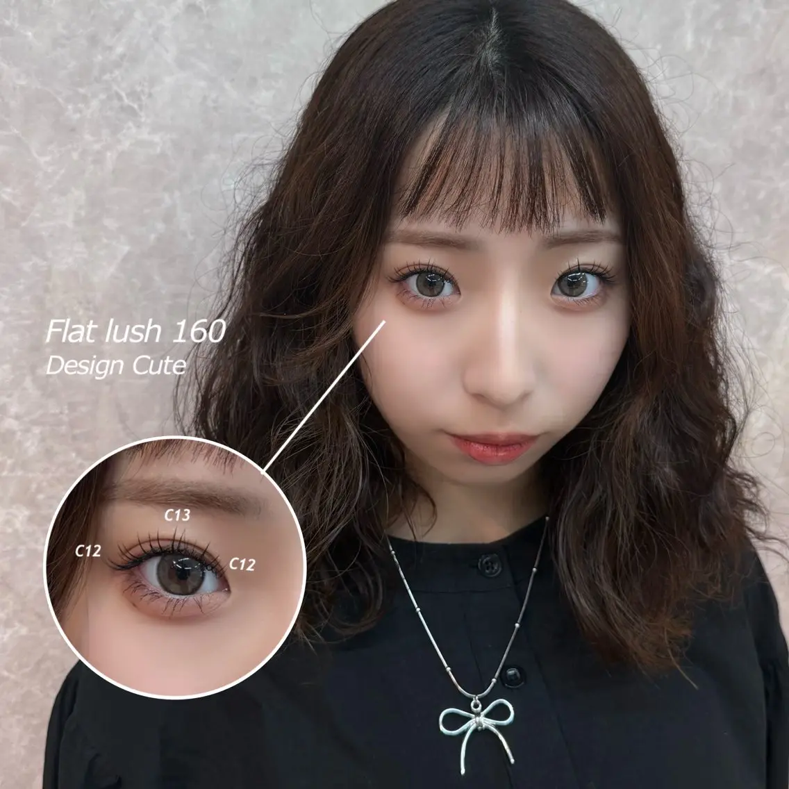 マツエク・マツパ フラットラッシュ nuluk ／ eyelash🩰のマツエク・マツパデザイン