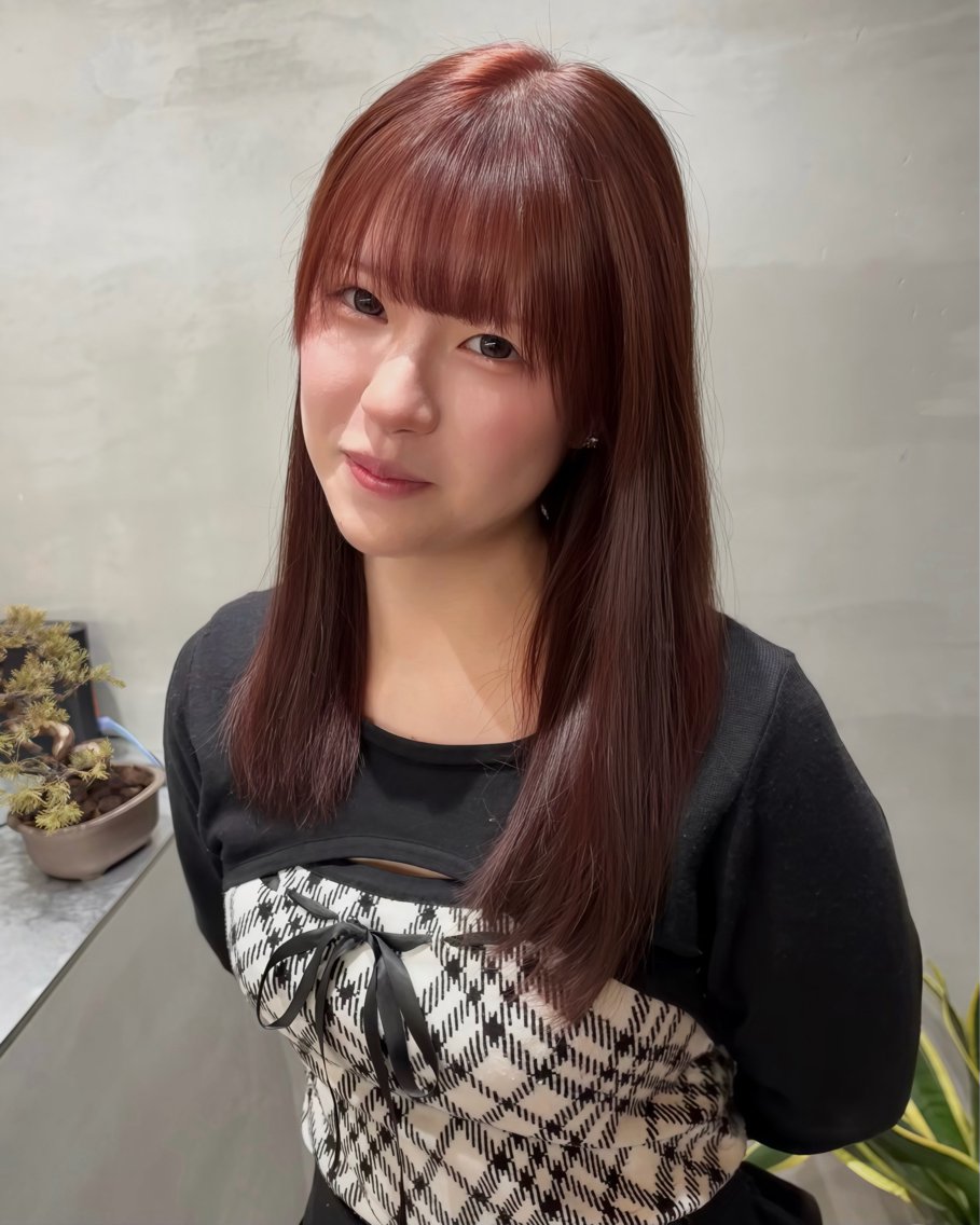 ロング カラー ラベンダーカラー ピンクカラー ヘアカラー トリートメント Anna/ハイライト ブリーチモデル募集中のヘアスタイル