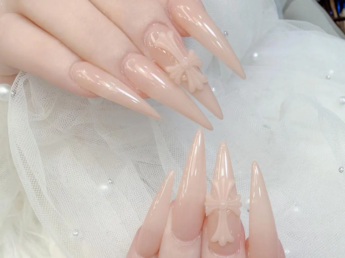 ネイル 成人式 大理石ネイル(マーブル) リボン 夏ネイル ネイルチップ ハンドネイル Mi Na Nail Salonのネイルデザイン