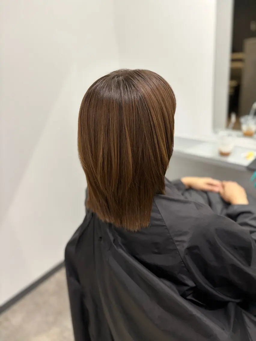ミディアム ヘアカラー ENVY Rikoのヘアスタイル
