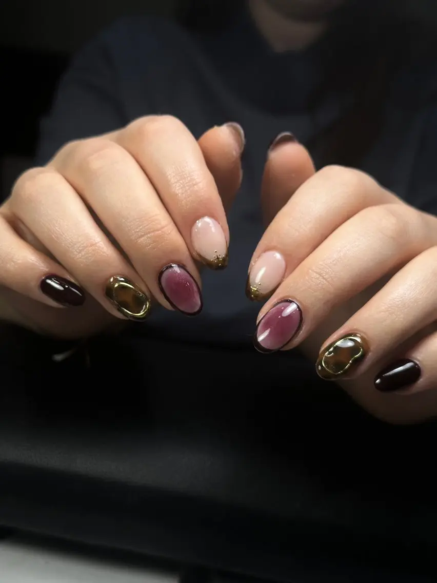 ネイル ネイルチップ 冬ネイル クリスマス AME29 Nail ネイルサロンのネイルデザイン