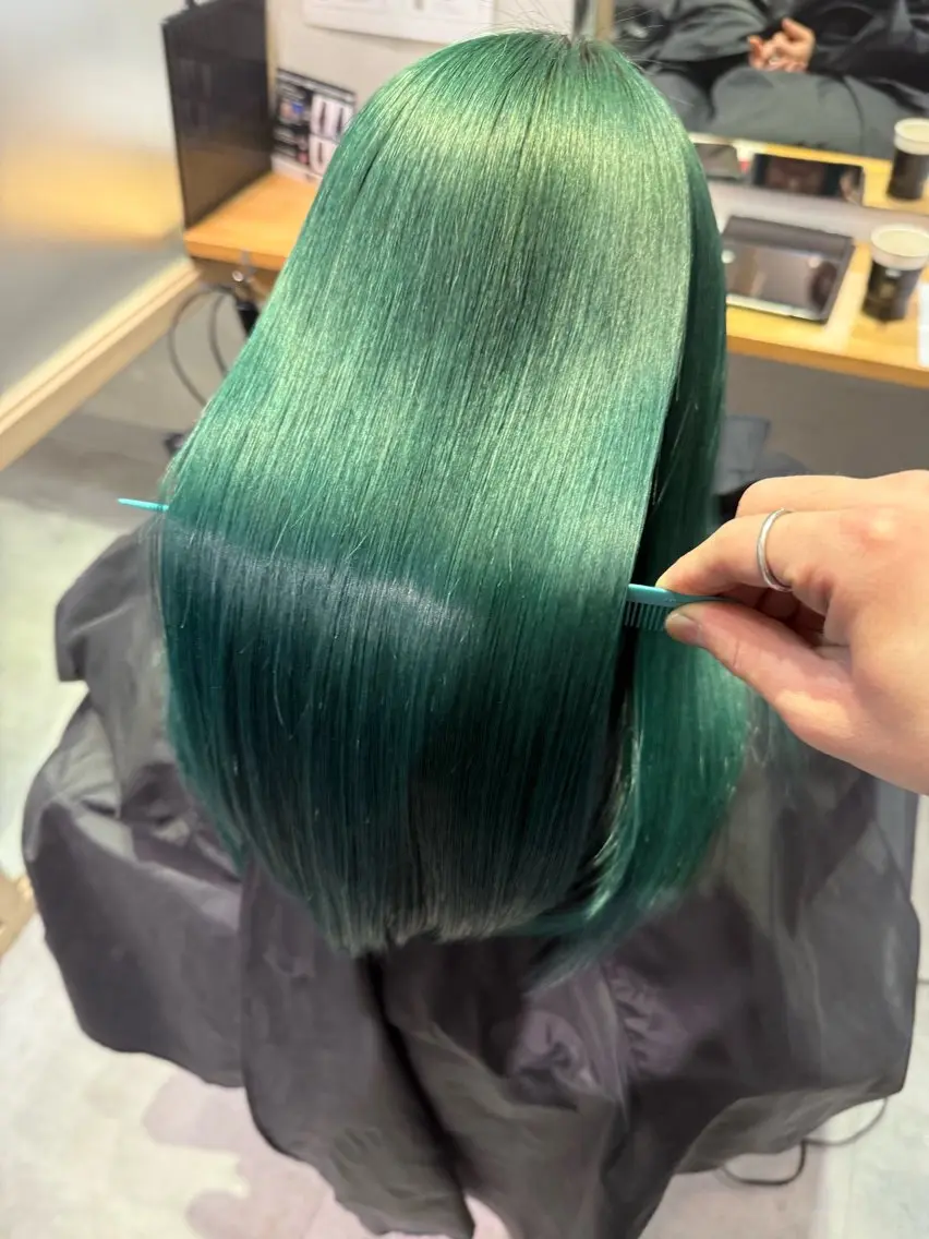 ロング カラー カット ヘアカラー トリートメント カリスマになる美容師 💥TOUI💥上野のヘアスタイル