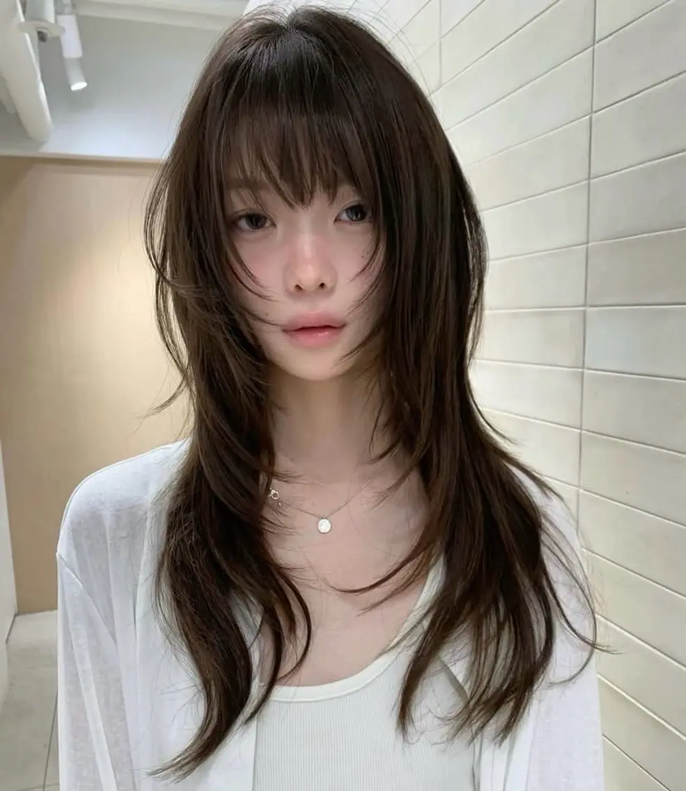 ロング デザインカラー/ ルーツカラー/ユキカのヘアスタイル