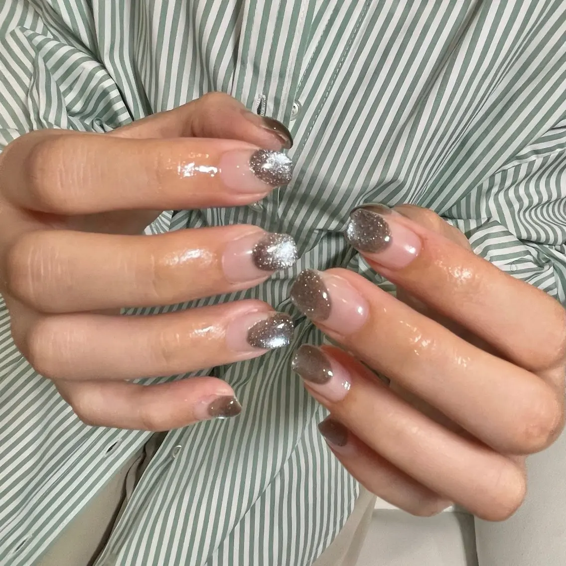 ネイル diar blue 🩵ayanaのネイルデザイン
