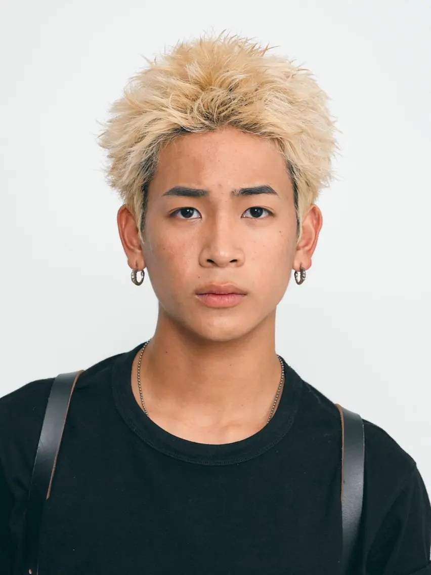 ショート メンズ 深谷 侑亮のヘアスタイル