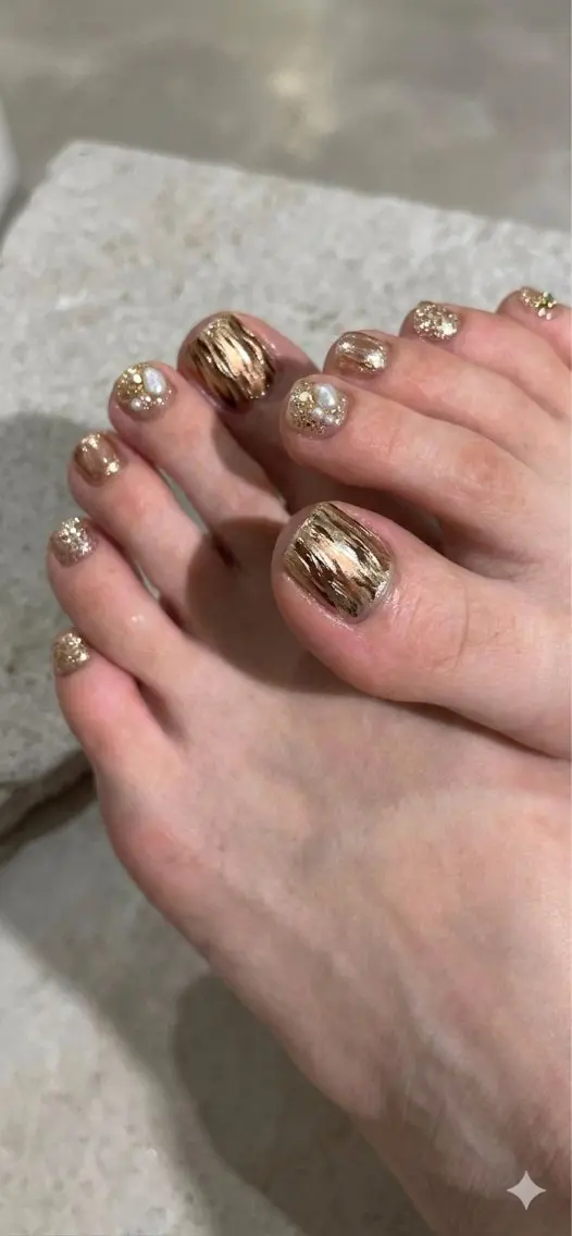 👣持ち込みフットデザイン¥9,900​〜​の写真