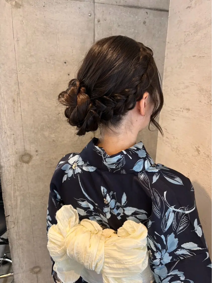 ヘアアレンジ 着付け 美髪× ヘアセット✨Araiのヘアスタイル