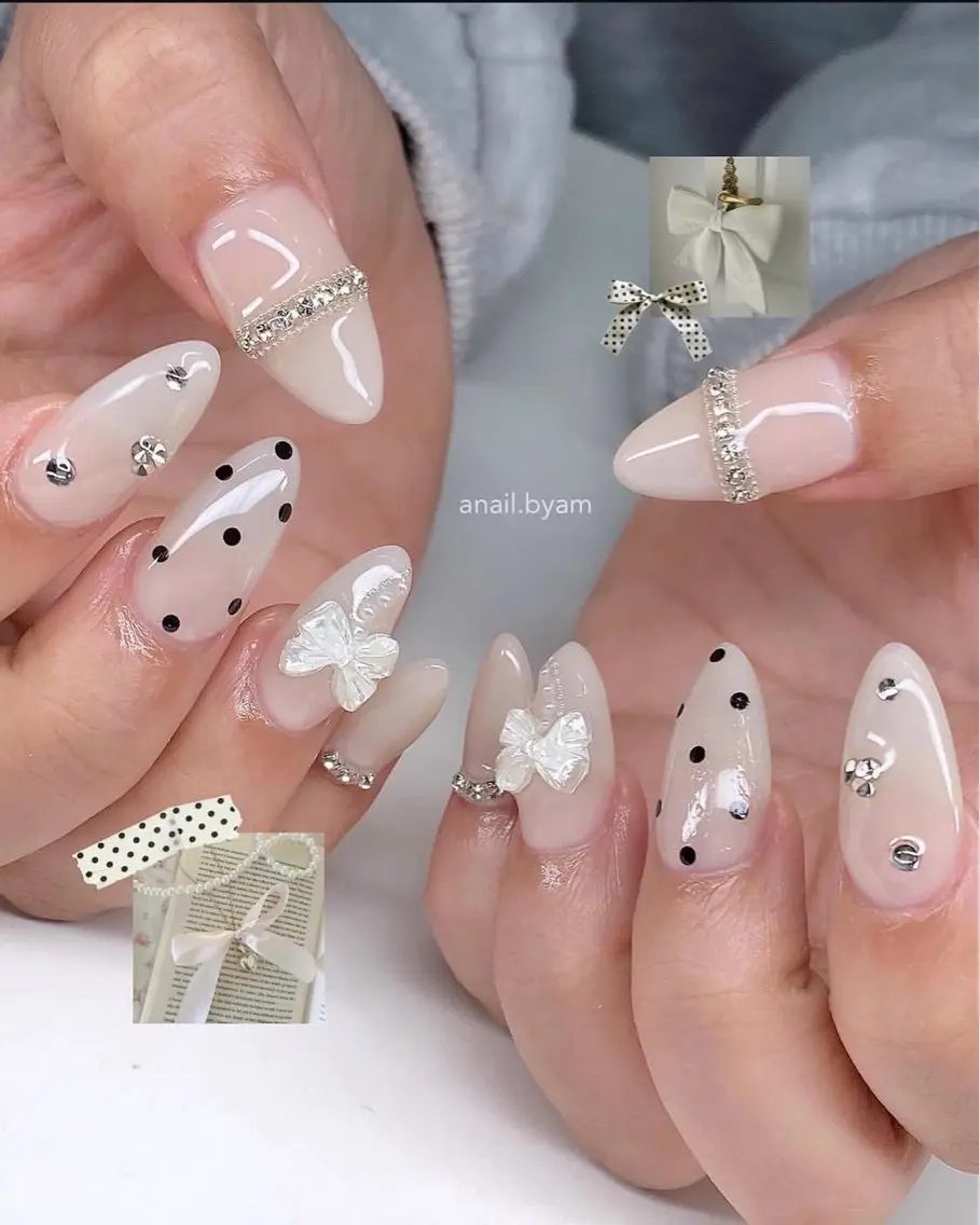 ネイル 長さ出し 持ち込み ネイルチップ ハンドネイル JISOO ANA.CHUOのネイルデザイン