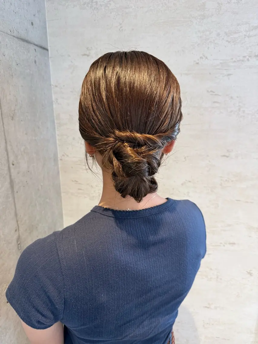 ヘアアレンジ はやしほのか｜ ヘアセット×カラーのヘアスタイル