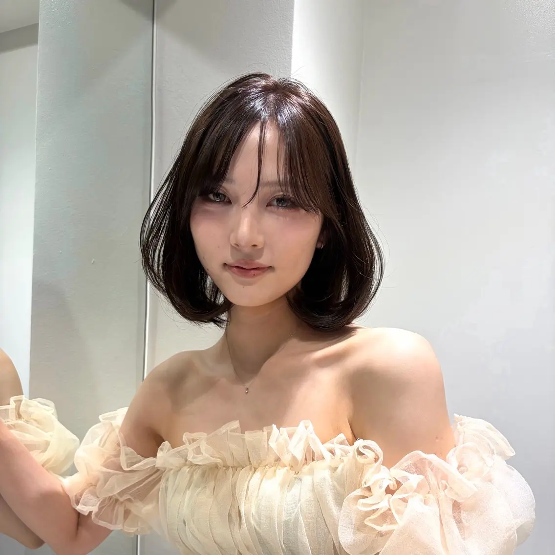 ミディアム ボブ トリートメント 透明感カラー💖/ kotomiのヘアスタイル