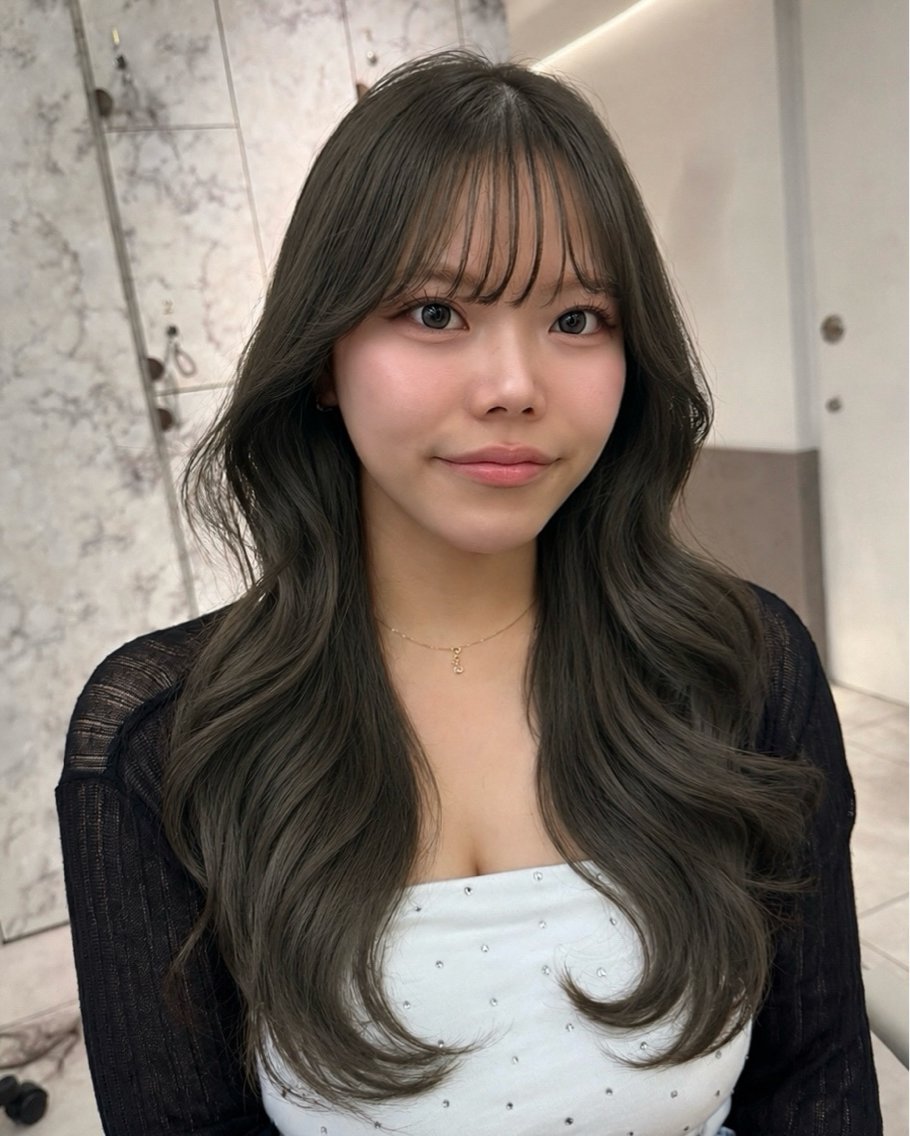 ロング カラー レイヤーカット kakeruのヘアスタイル