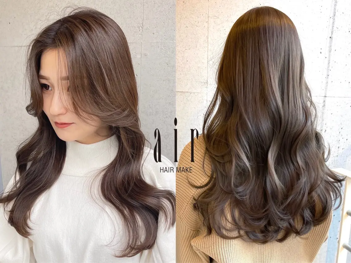 ロング レイヤーカット✂︎ きじま　まなのヘアスタイル