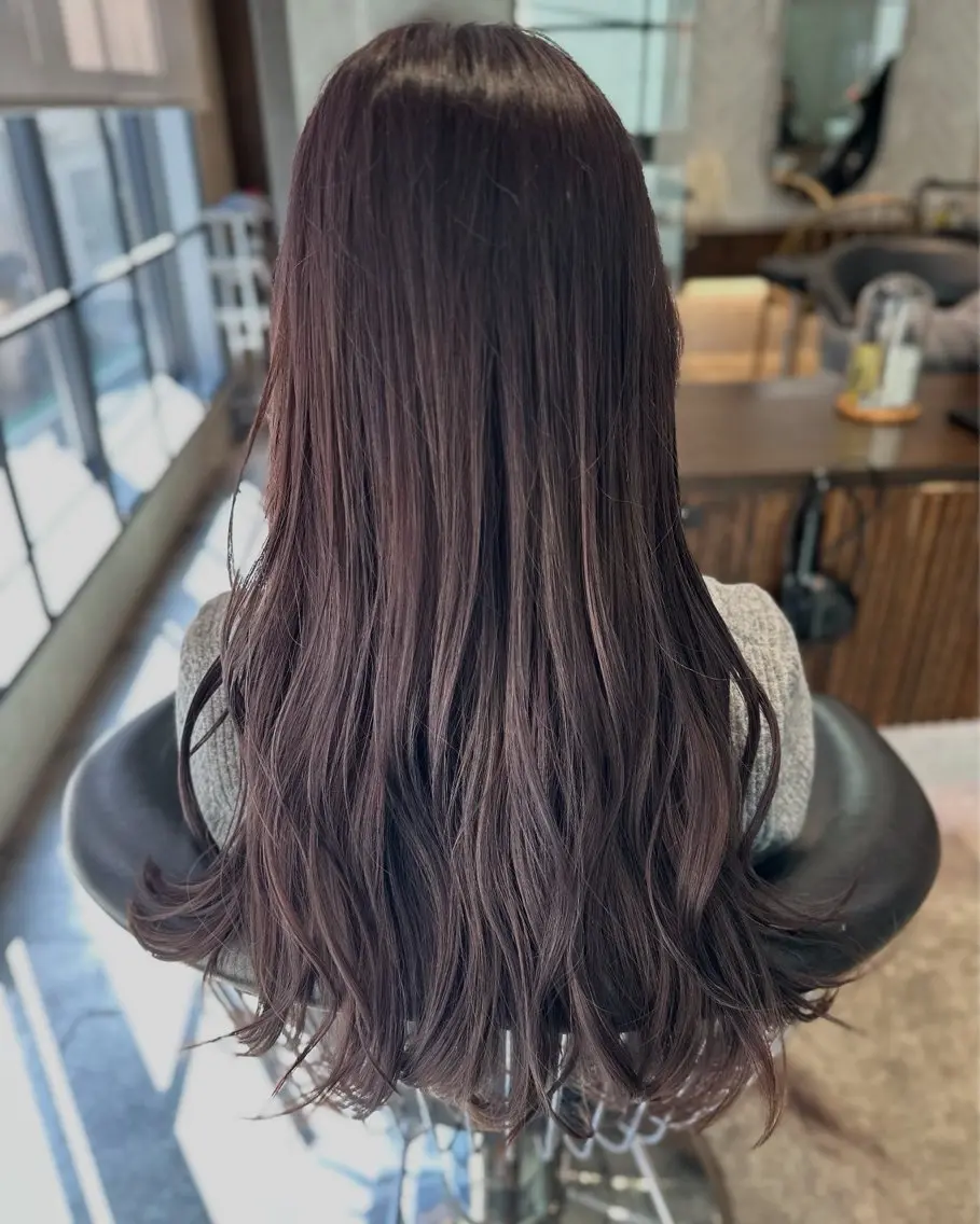 ロング カラー 透明感カラー カット ヘアカラー yoshi (菅沼義晴)のヘアスタイル