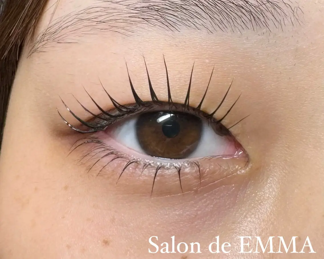 マツエク・マツパ パリジェンヌラッシュリフト salon de EMMA.笠松のマツエク・マツパデザイン