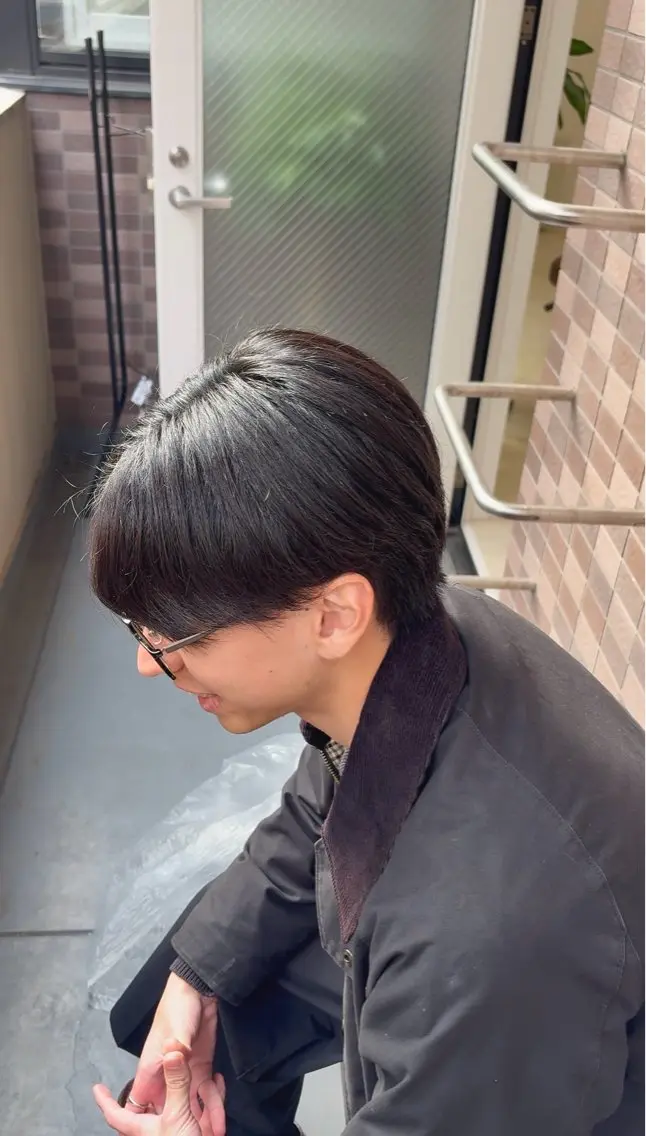 パーマ メンズ センターパート メンズパーマ 学生(メンズ向け) 学生 ニュアンスパーマ 年間指名数1000↑ 🔥メンズ特化/武蔵のヘアスタイル