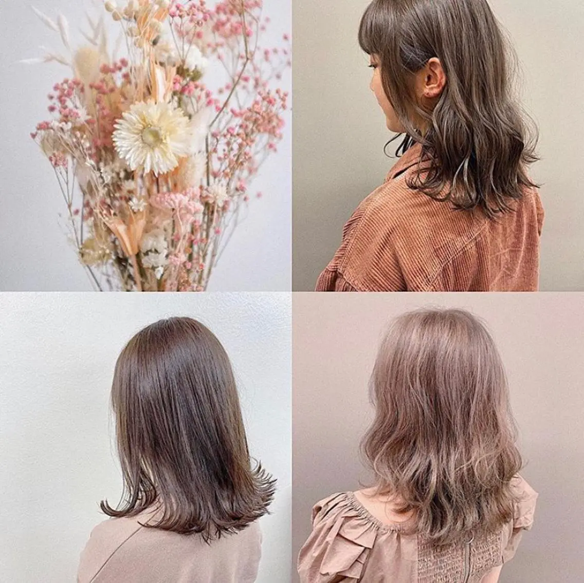 ミディアム カラー ヘアアレンジ メンズ 🦋重くない暗髪🦋 Hana🦋のヘアスタイル