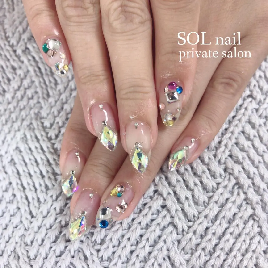 ネイル ハンドネイル SOL NAILのネイルデザイン