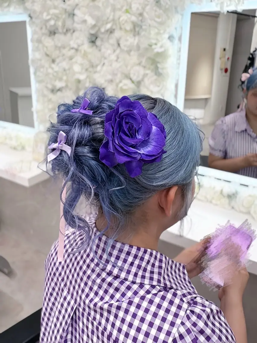 ヘアアレンジ ヘアセット ベルグロー原宿 🦋ꜱᴀᴋᴜʀᴀのヘアスタイル