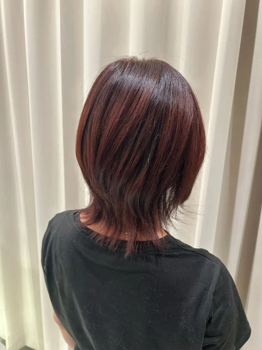 ショート ヘアカラー 長田 永遠のヘアスタイル