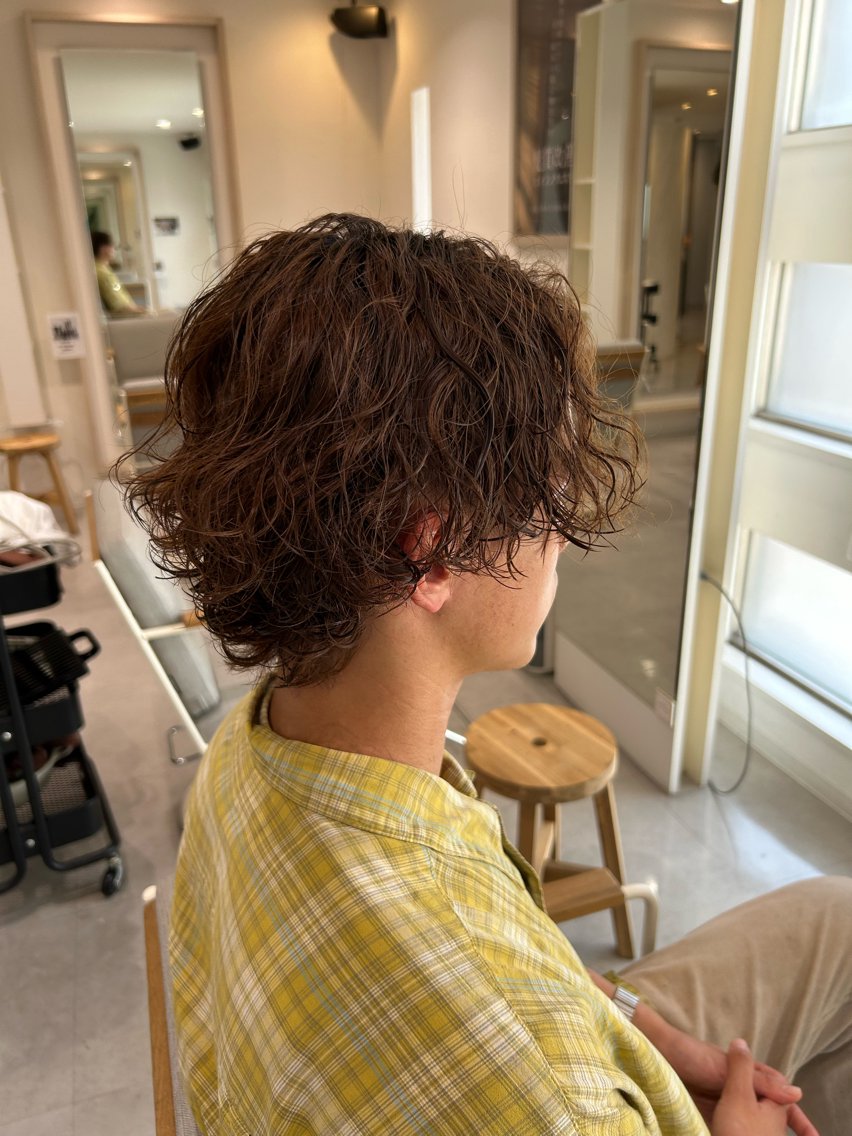 カット+パーマの写真