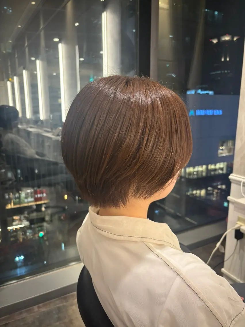 ショート カットモデル 募集中✨武田夏帆のヘアスタイル