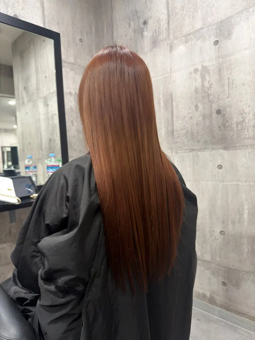 ロング カラー 平尾 悠のヘアスタイル