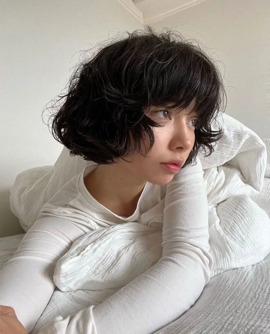 ショート パーマ カット パーマ MARU パーマ/レイヤーのヘアスタイル