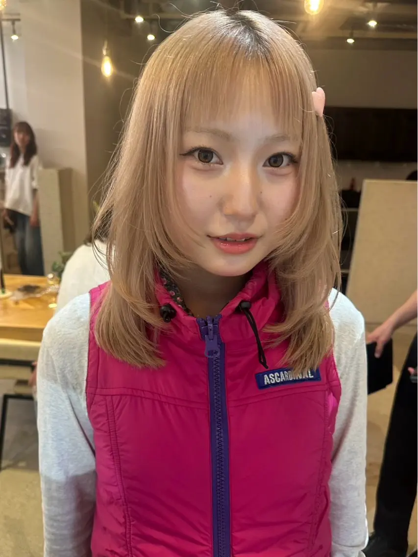 ミディアム カットモデル募集中/ 店長/角田真哉のヘアスタイル